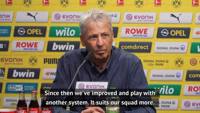Dortmund are better since last Bundesliga defeat to Bayern says Lucien Favre