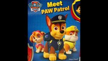 Meet Paw Patrol Book and Rescue Marshall Toy