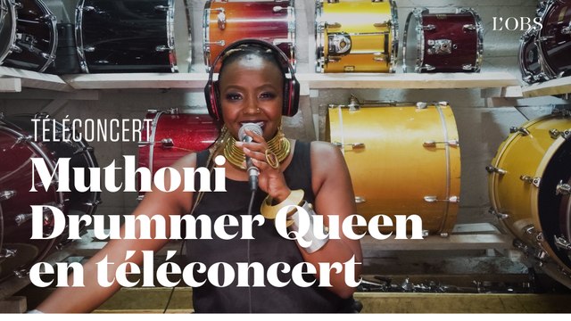 Téléconcert : Muthoni Drummer Queen offre son hip-hop électro et féministe