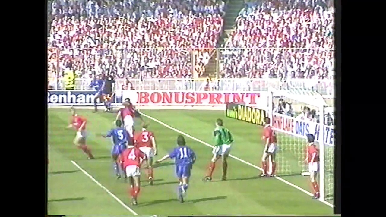 The Match [itv]: Latics 0-1 Forest (1st half highlights) 1989/90 League Cup Final, 29/04/90