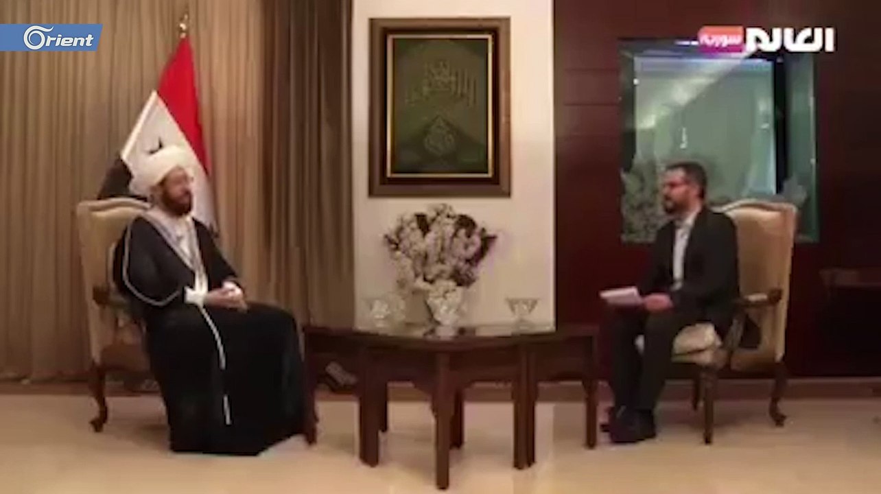 أحمد حسون للمهجرين قسراً: عودوا فخط طهران دمشق بيروت القدس سيفتح قريبا!