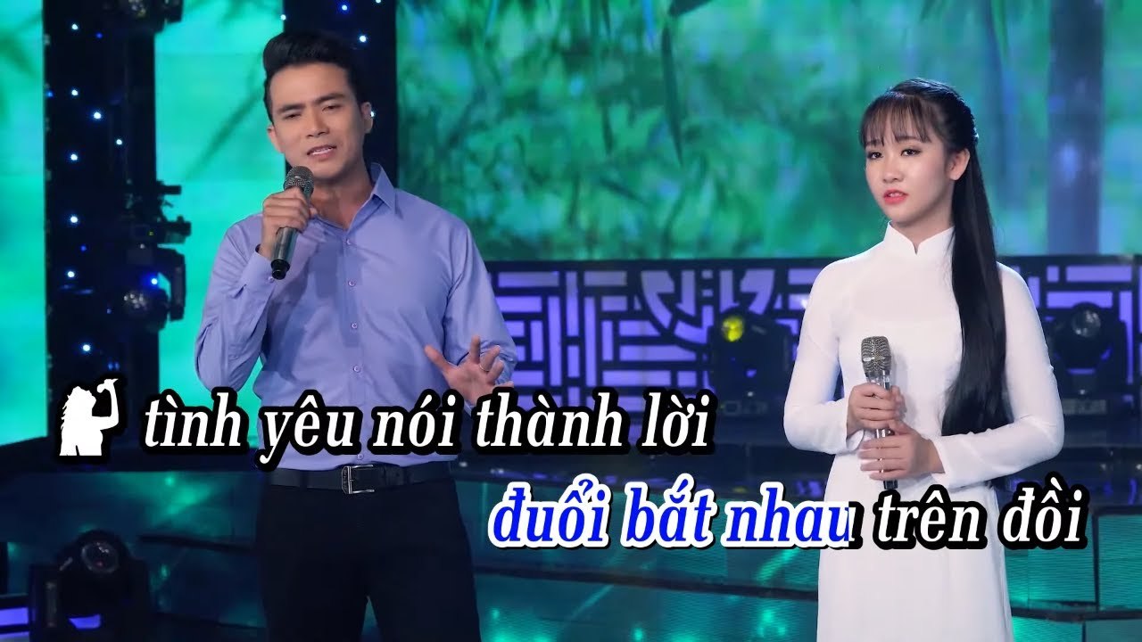 Karaoke  Tình Nhỏ Mau Quên - Lê Sang v? Kim Chi