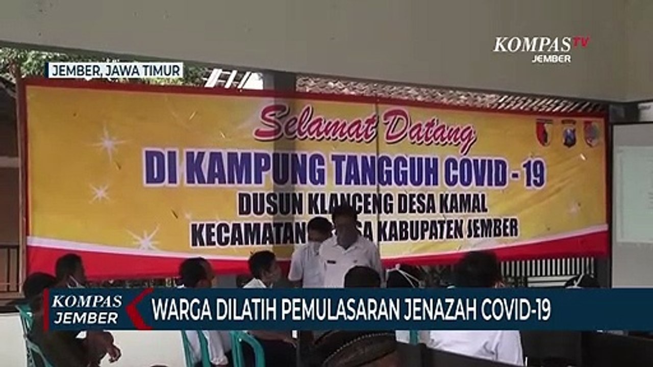 Warga Dilatih Pemulasaran Jenazah Covid-19