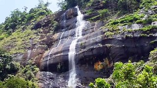 Waterfall | Royalty Free Stock Video Footage | Beautiful Sri Lanka | #12