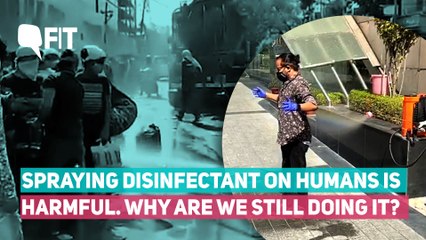 COVID-19 | Spraying Disinfectant On Humans: Effective Or Harmful?