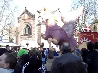 Carnaval selestat 2008 char de la reine