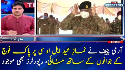 COAS, Qamar Bajwa, celebrates Eid-ul-Fitr with soldiers at LoC