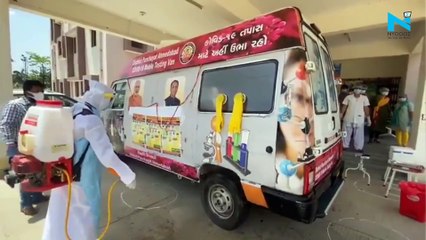 Massive COVID-19 control drive in Ahmedabad, Dhanvantari Arogya Rath reaches 50,000 in 5 days