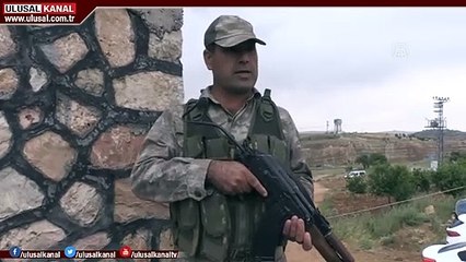 Korucular bayramda vatan nöbetinde