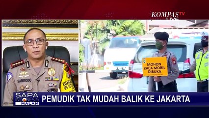 Pemudik Tak Mudah Kembali ke Jakarta, Polisi Perketat Penjagaan Arus Balik!