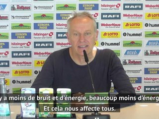 28e j. - Streich : "Nos supporters nous manquent"
