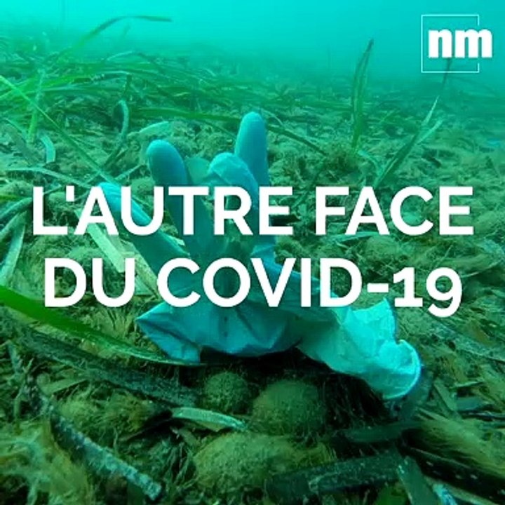 Déconfinement : il filme la mer polluée par des masques et gants jetables à Antibes