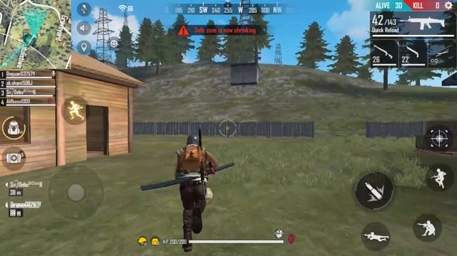 Super Gameplay-Garena Free Fire Clash of Squad Games Kill of 20 Power Man