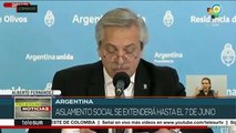 teleSUR Noticias: Argentina: aislamiento social extendido al 7-junio