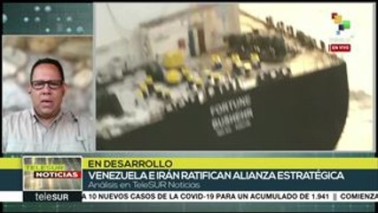 Jaimes: apoyo energético iraní a Vzla muestra que el país no está solo
