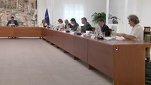 Reunión de Pedro Sánchez con los demás miembros del Comité de desescalada