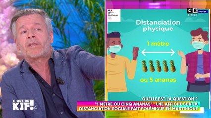 Martinique : Une affiche de sensibilisation à la distanciation sociale pointée du doigt pour racisme