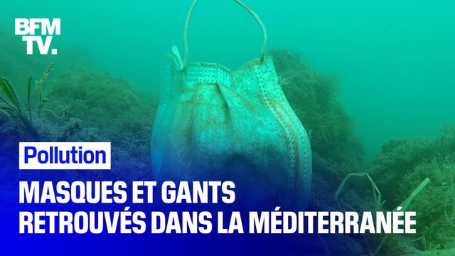 Masques chirurgicaux et gants en latex ont été retrouvés dans la Méditerranée