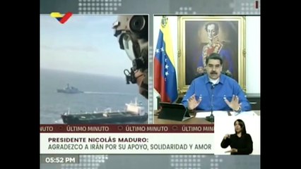 Primeiro navio iraniano chega a porto de refinaria na Venezuela