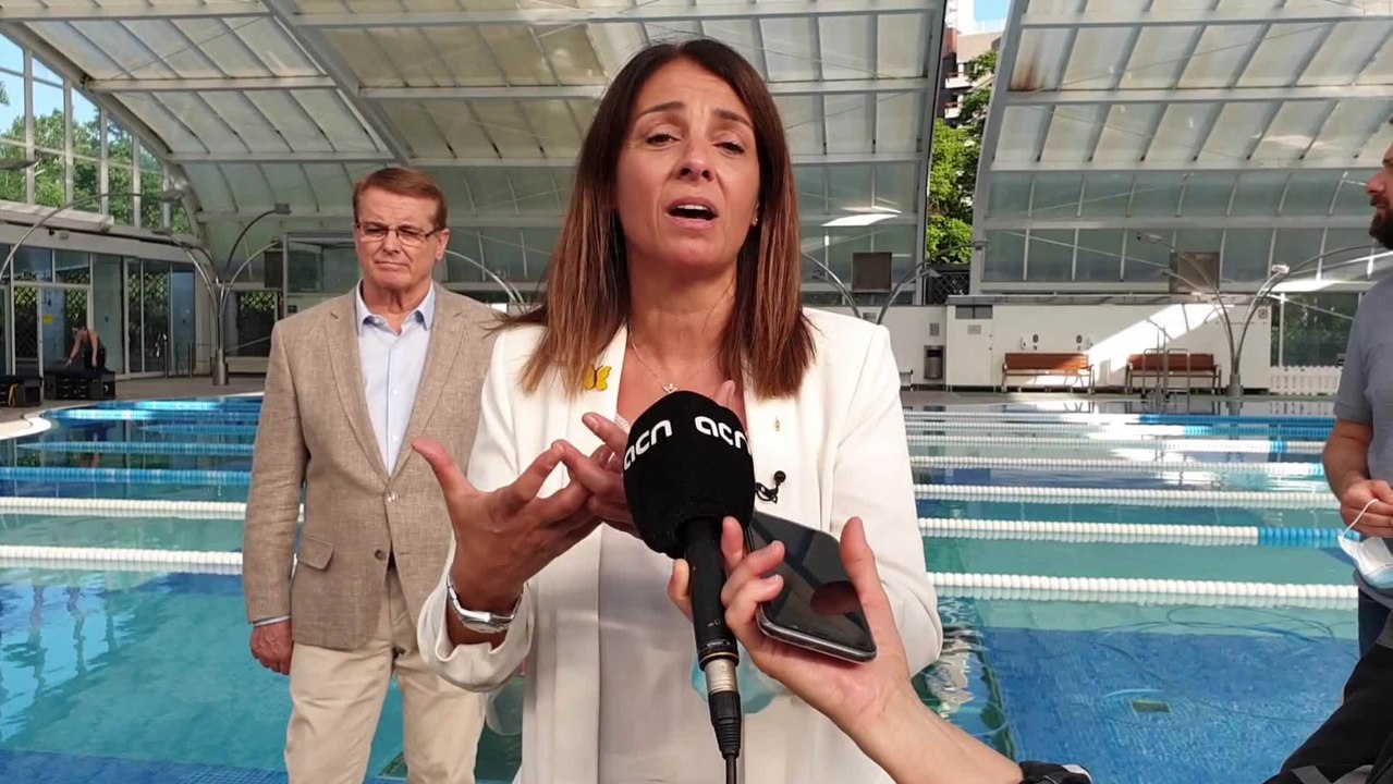 Meritxell Budó visita el gimnasio DIR Diagonal de Barcelona