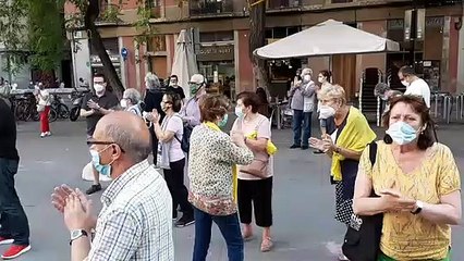 Concentració a Gràcia pels presos polítics