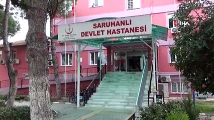 Saruhanlı Devlet Hastanesi'nin poliklinikleri Covid-19 nedeniyle kapatıldı