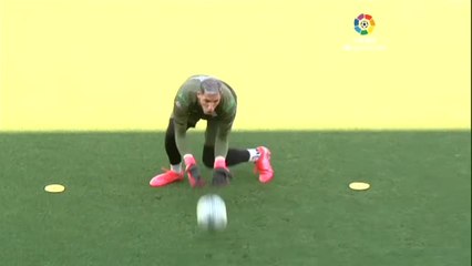 Joel Robles entrena con normalidad tras vencer al COVID- 19