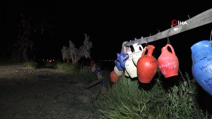 Kapadokya bölgesinin gece görüntüsü hayran bıraktı