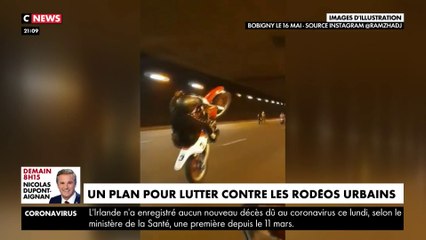 Un plan pour lutter contre les rodéos urbains