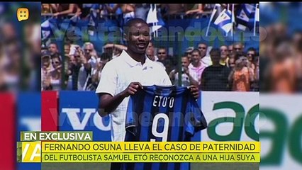 El abogado Fernando Osuna lleva el caso de paternidad contra el futbolista Samuel Etó.|Ventaneando