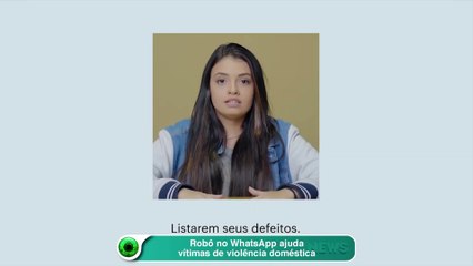 Robô no WhatsApp ajuda vítimas de violência doméstica