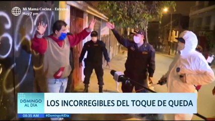 Domingo al Día: Los incorregibles del toque de queda