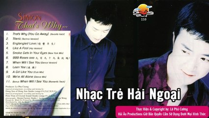 ALBUM NHẠC TRẺ HẢI NGOẠI THẬP NIÊN 2000 LÀM GỢI LẠI KÝ ỨC ĐẸP THỜI TRAI TRẺ CỦA THẾ HỆ 7X,8X ĐỜI ĐẦU