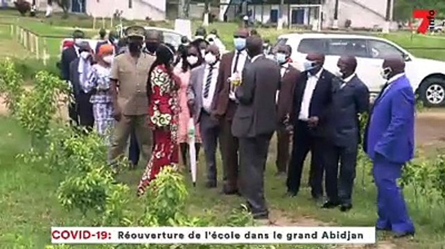 Reouverture des ecoles dans le Grand Abidjan, Kandia Camara a visité des établissements scolaires ce lundi 25 mai 2020