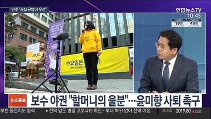 [뉴스포커스] 이용수 할머니 2차 회견…"30년 간 이용만 당해"