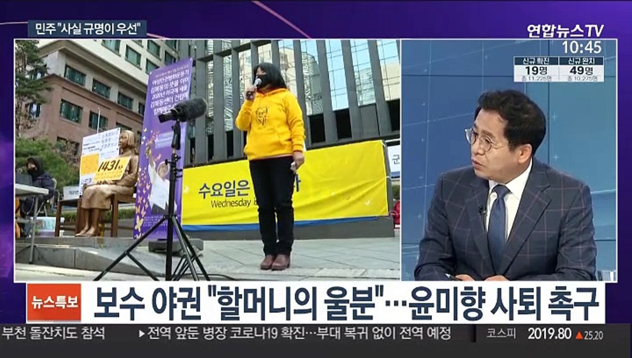 [뉴스포커스] 이용수 할머니 2차 회견…"30년 간 이용만 당해"