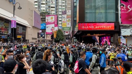 Download Video: Thousands protest against National Security Law in Hong Kong