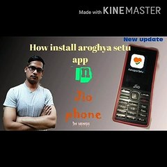 How to  install arogya setu app in jio phone