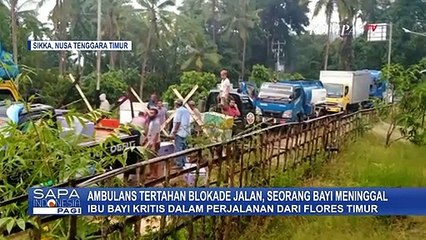 Video herunterladen: Tertahan Blokade Jalan, Bayi Meninggal Dunia dalam Kandungan