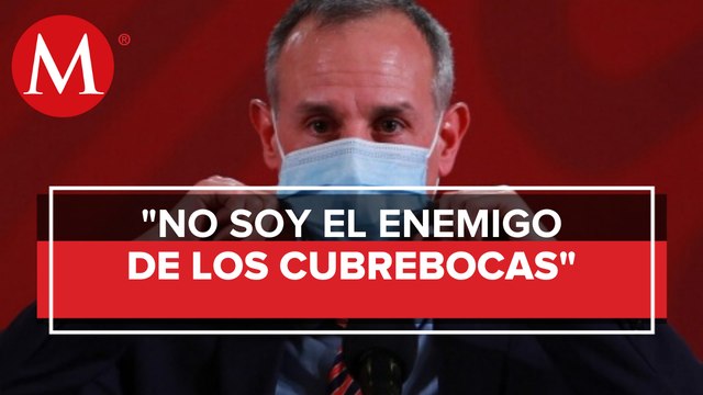 ¿Por qué López-Gatell usó cubrebocas y antes no? El subsecretario lo explica