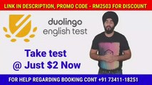 Duolingo English Exam For Just 150rs - Now You Can Experience Real Like Duolingo Exam For 2 Dollars