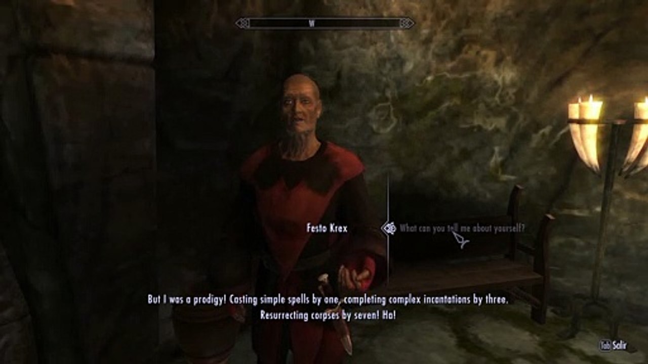 The Elder Scrolls V:  Skyrim | La Historia de Festo Krex en La Hermandad Oscur
