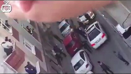 Sultanbeyli'de polis ve bekçi şiddeti; "Çekmeyin lan, dağılın lan"