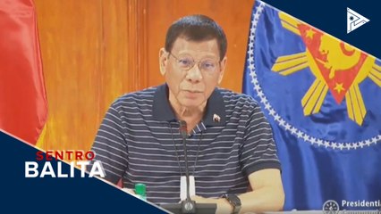 Pres. #Duterte: Walang bakuna, walang klase