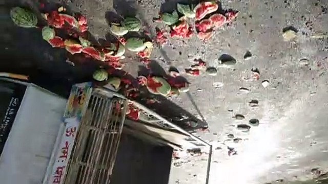 पिकअप का टायर फटा, अनियंत्रित होकर विद्युत पोल से टकराया वाहन