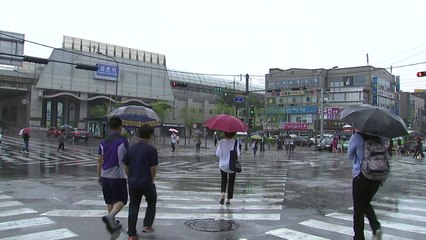 [날씨] 퇴근길 중부 비...내일 전국 맑고 따뜻 / YTN