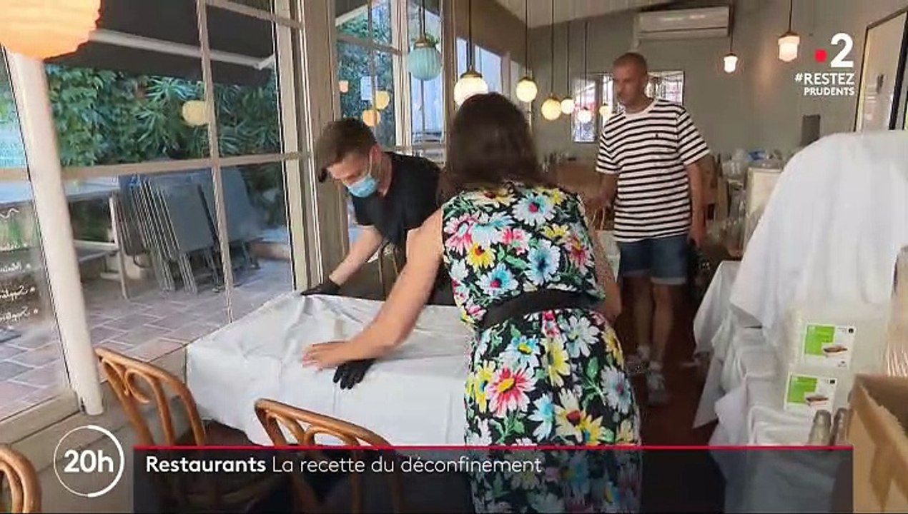 Coronavirus: A Marseille, on se prépare à la réouverture des restaurants - Mais comment s'organisent-ils lorsqu'ils ont un petit espace ?