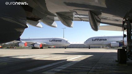 Lufthansa-Rettung: Merkel stellt sich auf "harten Kampf" mit Brüssel ein