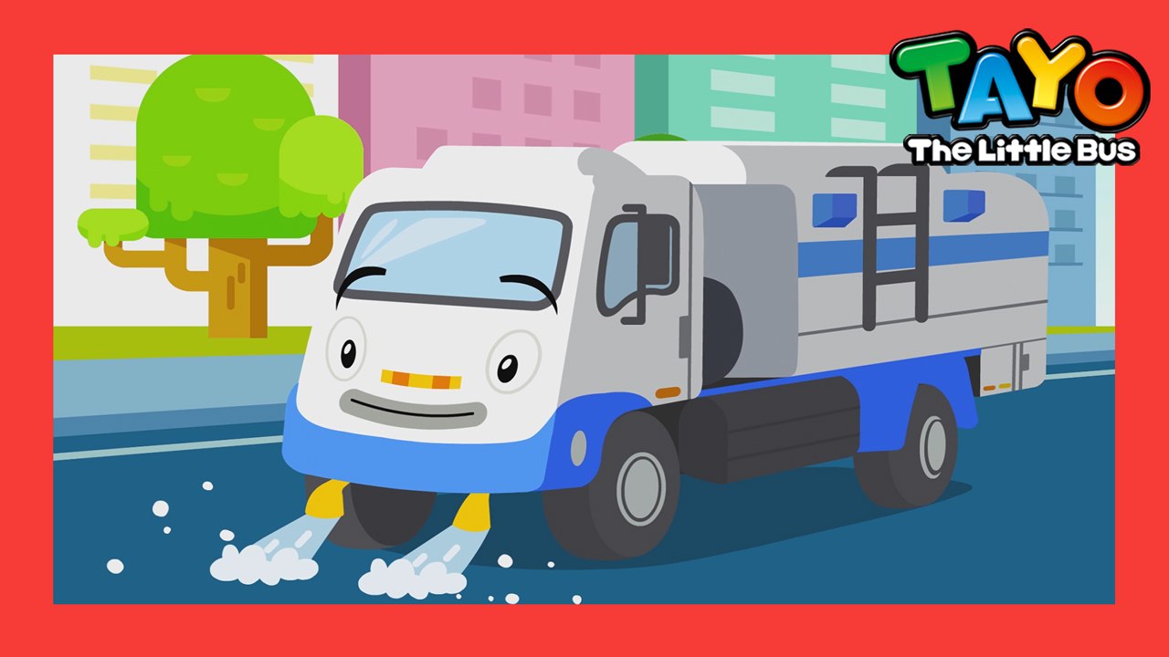 Water Truck Song l Tayo Heavy Vehicles Song  l Tayo's Sing Along Show l Tayo the Little Bus