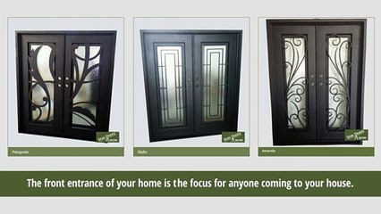 Order Beautiful Set Of Double Iron Doors